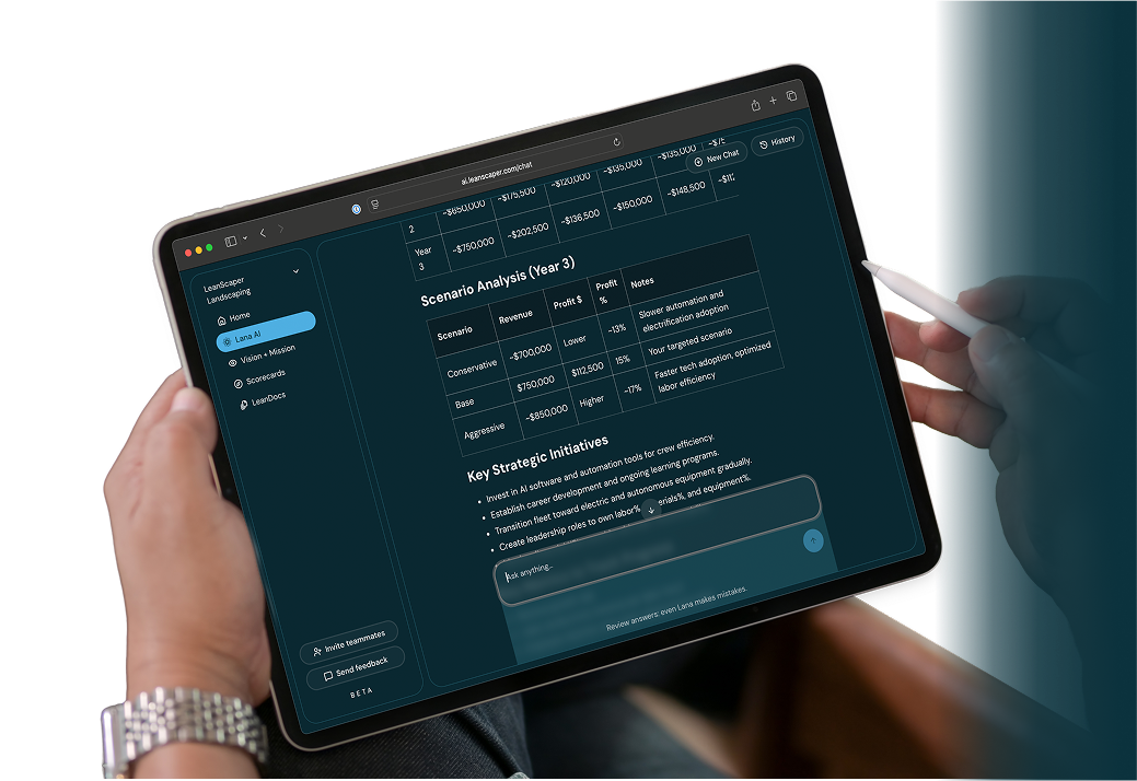 Tablet AI Preview